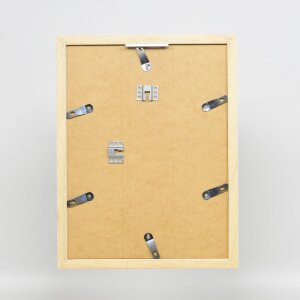 Telaio in legno effetto Top N bianco 10x15 cm vetro antiriflesso