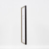 Cornice in legno effetto profilo 23 marrone noce 10x15 cm vetro museo
