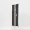 Effetto cornice in legno Profilo 32 grigio-blu 10x15 cm Vetro Museo