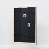 Effetto cornice in legno Profilo 32 grigio-blu 10x15 cm Vetro Museo