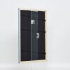 Effetto cornice in legno Profilo 32 grigio-blu 10x15 cm Vetro Museo