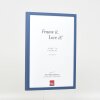 Cornice in legno effetto profilo 35 blu 10,5x14,8 cm vetro normale