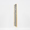 Effetto cornice in legno massiccio Profilo 20 marrone scuro 10,5x14,8 cm Vetro acrilico