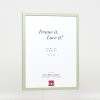 Cornice in legno effetto Profilo 35 verde 10,5x14,8 cm Vetro antiriflesso