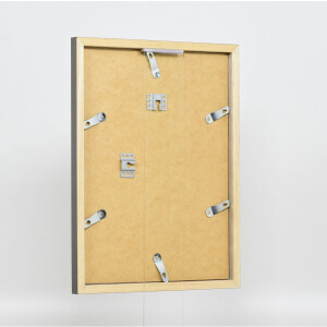 Struttura in legno Top Cube 10,5x14,8 cm vetro antiriflesso platino