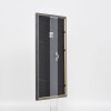 Effetto cornice in legno massiccio profilo 25 giallo 10,5x14,8 cm vetro museo