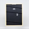 Cornice in legno effetto profilo 32 verde 10,5x14,8 cm vetro museale