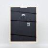 Cornice in legno effetto profilo 32 grigio-blu 10,5x14,8 cm vetro museale
