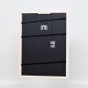 Telaio in legno effetto profilo 2070 vetro antiriflesso 10,5x14,8 cm bianco