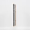 Telaio in legno effetto profilo 2070 vetro antiriflesso 10,5x14,8 cm bianco