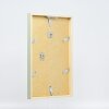 Cornice in legno effetto profilo 35 verde 13x13 cm vetro antiriflesso