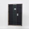 Effetto cornice in legno massello profilo 25 blu 13x13 cm vetro antiriflesso