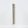 Cornice in legno effetto profilo 38 bianco 13x13 cm vetro antiriflesso