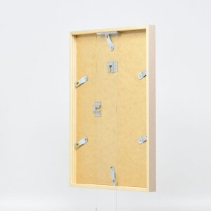 Cornice in legno effetto profilo 35 marrone chiaro 13x13 cm vetro acrilico
