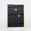 Cornice in legno effetto profilo 23 marrone noce 13x13 cm vetro museo