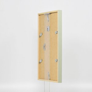 Cornice in legno effetto Profilo 35 verde 13x13 cm vetro normale + distanziatore