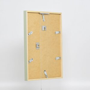 Cornice in legno effetto Profilo 35 verde 13x13 cm vetro normale + distanziatore