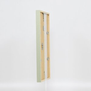 Cornice in legno effetto Profilo 35 verde 13x13 cm vetro normale + distanziatore