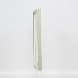 Cornice in legno effetto Profilo 35 verde 13x13 cm vetro normale + distanziatore