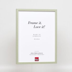 Cornice in legno effetto Profilo 35 verde 13x13 cm vetro normale + distanziatore