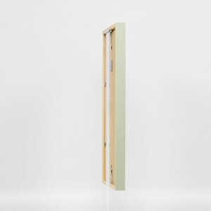 Cornice in legno effetto Profilo 35 verde 13x13 cm vetro normale + distanziatore