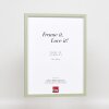 Cornice in legno effetto Profilo 35 verde 13x13 cm vetro normale + distanziatore