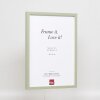 Cornice in legno effetto Profilo 35 verde 13x13 cm vetro normale + distanziatore