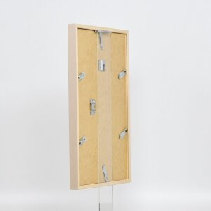 Cornice in legno effetto profilo 35 marrone chiaro 13x13 cm vetro normale + distanziale