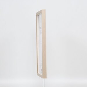 Cornice in legno effetto profilo 35 marrone chiaro 13x13 cm vetro normale + distanziale