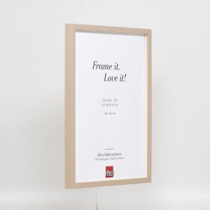 Cornice in legno effetto profilo 35 marrone chiaro 13x13 cm vetro normale + distanziale