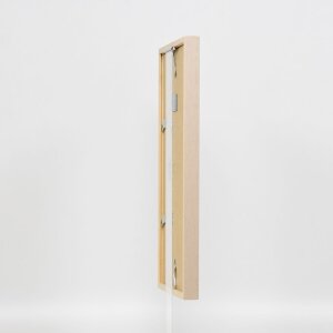 Cornice in legno effetto profilo 35 marrone chiaro 13x13 cm vetro normale + distanziale