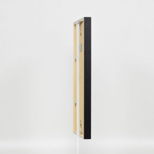 Cornice in legno effetto Profilo 35 nero 13x13 cm vetro normale + distanziatore