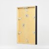 Cornice in legno effetto profilo 35 nero 13x13 cm vetro museale
