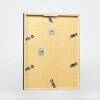 Cornice in legno effetto profilo 35 nero 13x13 cm vetro museale