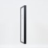 Cornice in legno effetto profilo 35 nero 13x13 cm vetro museale