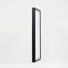 Cornice in legno effetto profilo 35 nero 13x13 cm vetro museale