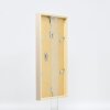 Cornice in legno effetto profilo 35 marrone chiaro 13x13 cm vetro museale