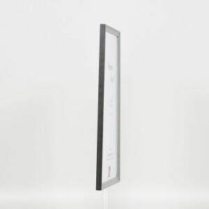 Effetto cornice in legno massiccio Profilo 25 blu 13x13 cm Vetro Museum