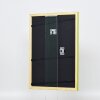 Cornice in legno effetto profilo 89 verde 13x13 cm vetro acrilico
