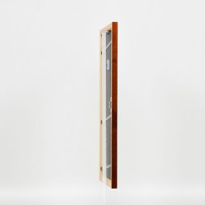 Cornice in legno effetto profilo 89 marrone scuro 13x13 cm vetro acrilico