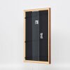 Cornice in legno effetto profilo 89 marrone scuro 13x13 cm vetro acrilico