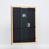 Cornice in legno effetto profilo 89 marrone scuro 13x13 cm vetro acrilico