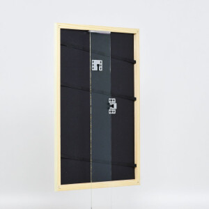 Effetto cornice in legno Profilo 32 verde 13x13 cm Vetro museo
