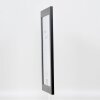 Effetto cornice in legno massiccio profilo 30 nero 13x13 cm vetro antiriflesso