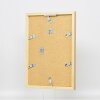 Cornice in legno Top Cube 13x13 cm vetro museale oro