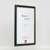Effetto cornice in legno Profilo 21 blu 13x13 cm Vetro Museo