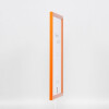 Cornice in legno effetto profilo 89 salmone 13x13 cm vetro museale