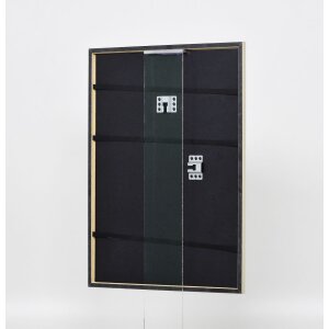 Effetto cornice in legno massiccio Profilo 29 argento 13x13 cm Vetro Museum