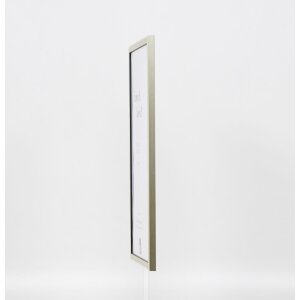Effetto cornice in legno massiccio Profilo 29 argento 13x13 cm Vetro Museum