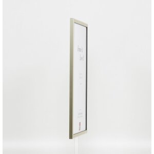 Effetto cornice in legno massiccio Profilo 29 argento 13x13 cm Vetro Museum